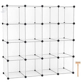 C&AHOME Cube Storage Organizer assembly guide demonstrates easy setup for your space