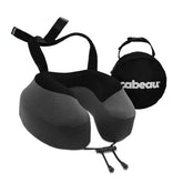 Cabeau Evolution S3 memory foam pillow for travel neck support on long flights.