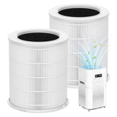 Cabiclean AP401 AP402 filter pack front view for large room purification.