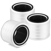 Cabiclean Core 200S replacement filter 3-pack close-up for easy upkeep and improved air.