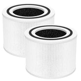 Cabiclean Core P350 replacement filter front view showing 3-in-1 filtration