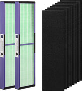 Cabiclean FLT4850PT HEPA filter front view for Germ Guardian compatibility.