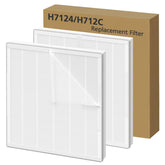 Cabiclean H7124 HEPA filter for GoveeLife purifiers improves air quality by trapping fine particles