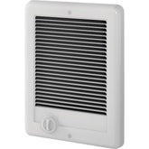 Cadet Com-Pak wall heater front view showing compact design for small spaces