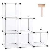 C&AHOME cube storage organizer front view for versatile organization