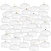CAKETYCG 36 floating candles on water create a calm, romantic glow.