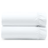 California Design Den 2-pack king fitted sheets for secure fit and simple bed making