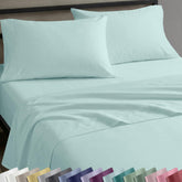 California Design Den Seafoam queen top sheet for breathable, silky-soft comfort