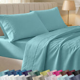 California Design Den soft 100% cotton queen flat sheet delivers smooth sleep feel