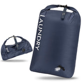 CANBOX travel laundry bag shown in compact form for organized packing.