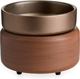 Candle Warmers ETC 2-in-1 warming dish heats melts safely for rooms