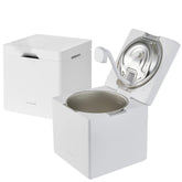 Carepod Cube Plus X50V humidifier front view with stainless steel, easy maintenance.