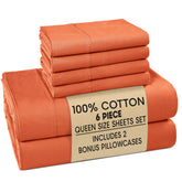 Casa Platino percale queen flat sheet with cool, breathable feel.