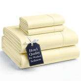 Casa Platino full flat sheet 88x100 showing ultra-soft touch for a cozy night.