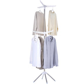 CASAMAYA clothes drying rack foldable 74.8in shows space-saving design for small spaces