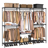 CASAMAYA clothes rack full-size wardrobe with generous storage.
