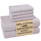 Casa Platino queen flat sheet 90x104 shows crisp percale finish for cool nights.