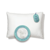 Casper Essential Pillow 2-Pack side view offers balanced support for all-night comfort.