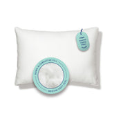 Casper Sleep Essential Cooling Pillow cover closeup with breathable fabric for cooler nights