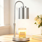 CASTLELIFE Candle Warmer Lamp with dimmer and timer for customizable fragrance.