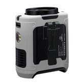 CAZOKASI 2024 waist clip fan angle provides portable cooling on the go
