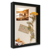 CCDCC 12x16 shadow box front view shows a clean display for memories