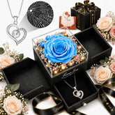 cdco Forever Love Rose heart necklace, a daily keepsake of affection.