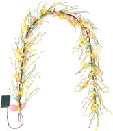 CENMORISE 6-foot Easter egg garland with lights enhances mantles with warm ambiance.