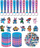 cerfioo Stitch birthday set packaging showcases 86 pieces for easy party planning