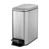 Cesun 6L small trash can with a slim shape fits tight spaces for easy organization.