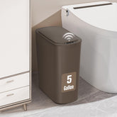 Cesun bathroom trash can with sensor lid opens automatically for touchless disposal