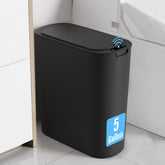 Cesun motion-sensor trash can lid-opening in action for touchless use.
