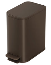 Cesun small bathroom trash can with soft-close lid for quiet operation