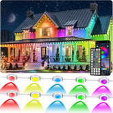 CETELUMA outdoor RGB eave light delivers vibrant color and even coverage for entryways