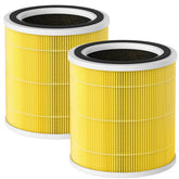 CFKREYA AC400 2-pack front view showing compact filter design for Purivortex.