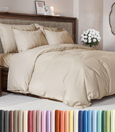 CGK Unlimited duvet cover king Wheat packaging signals premium quality and easy care