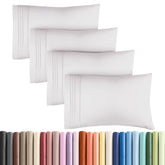 CGK Unlimited king pillow cases set 4 with soft touch for luxurious sleep
