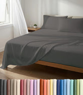 CGK Unlimited lightweight queen flat sheet shows breathable year round comfort