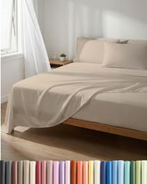 CGK Unlimited lightweight queen flat sheet with breathable comfort.