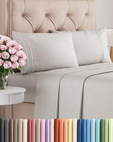 CGK Unlimited Queen flat sheet for cooling, breathable comfort at night
