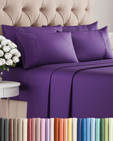 CGK Unlimited Queen flat sheet draped smoothly for hotel-inspired look
