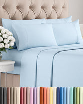CGK Unlimited Queen flat sheet delivers silky softness and cooling comfort.