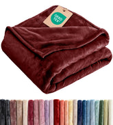 CGK Unlimited Ultra Soft Fleece Blanket texture close-up shows luxurious softness