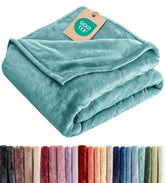 CGK Unlimited ultra-soft fleece blanket texture adds cozy elegance to any room