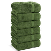 Chakir Turkish Linens hand towel close-up showing plush cotton softness for everyday use.