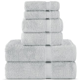 Chakir Turkish Linens luxury bath towel folded, showcasing plush absorbent cotton