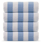 Chakir Turkish Linens pool towel close-up weave, showing plush softness and absorbency