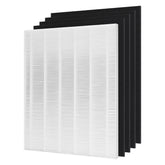 CHAMONNY D480 true HEPA filter captures 99.97% of particles for cleaner air.