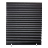 Changshade pleated paper shades cut to size for a precise privacy fit.