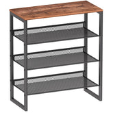 CHEMPFR Industrial Shoe Rack steel frame offering durable daily use and organized entryway storage